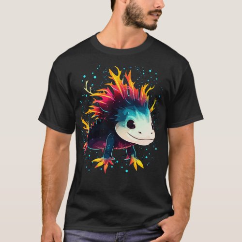 Axolotl Halloween T_Shirt