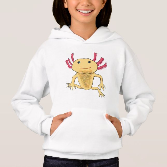 Axolotl Hoodie (Front)