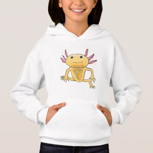 Axolotl Hoodie (Front)