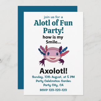 Axolotl How Is My Smile Funny Axolotl 