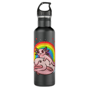 Axolotl Kawaii Blobfish Stainless Steel Water Bottle