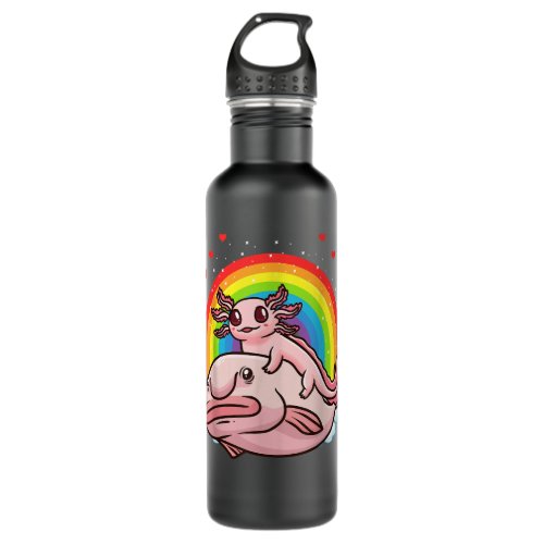 Axolotl Kawaii Blobfish Stainless Steel Water Bottle