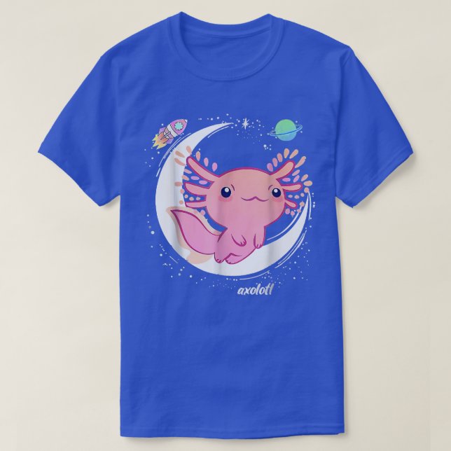 Axolotl Kawaii Shirt Goth Clothing Aesthetic Japan (Design Front)