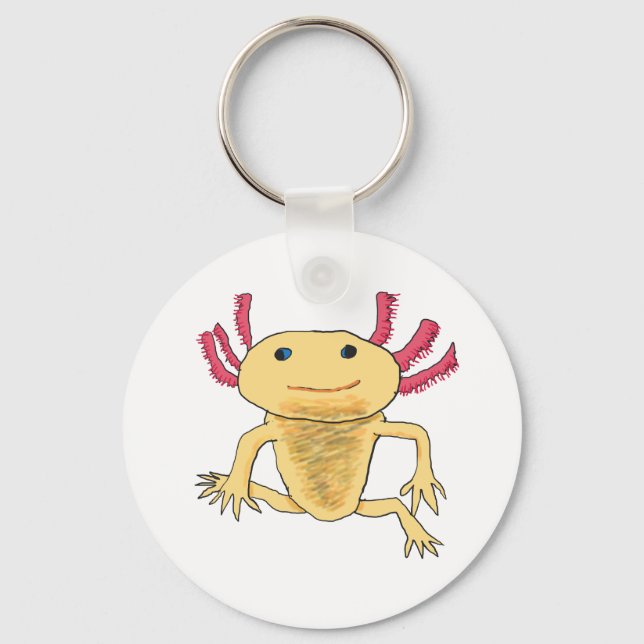 Axolotl Keychain (Front)