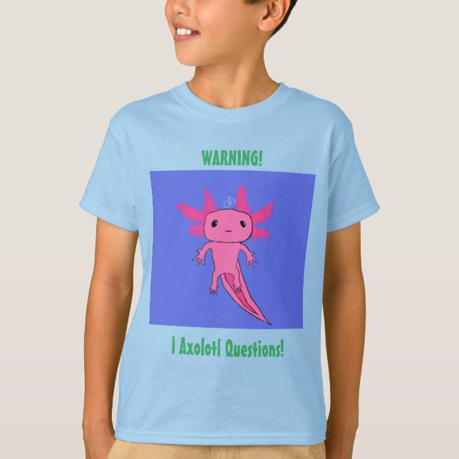 Axolotl Kids T-Shirt (Front)