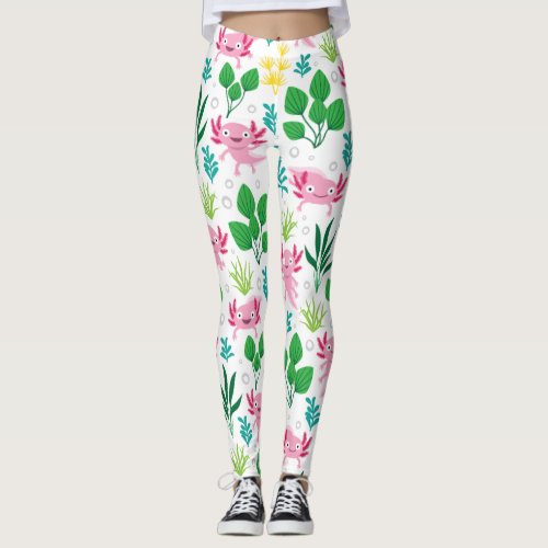 Axolotl Leggings