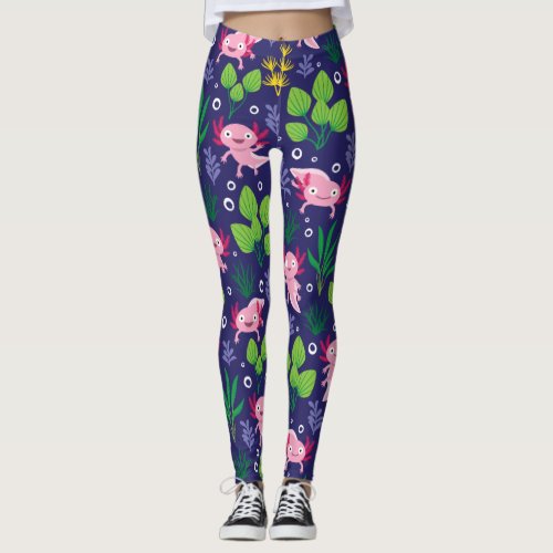 Axolotl Leggings