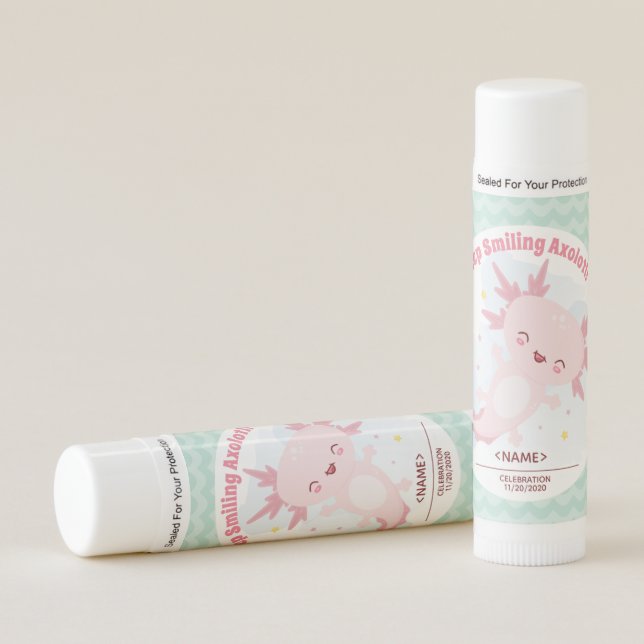Axolotl Lip Balm (Front)