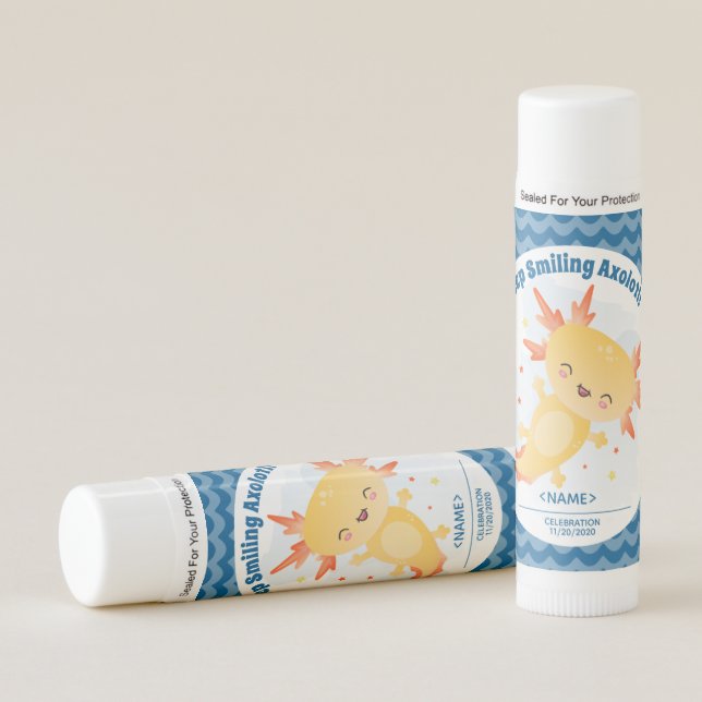 Axolotl Lip Balm (Front)