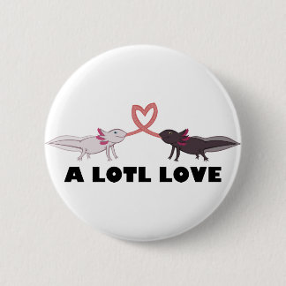 axolotl love pinback button