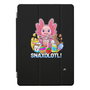 Axolotl Lover Snaxolotl Cute Snacks Axolotl iPad Pro Cover