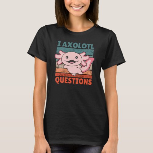 Axolotl Lovers Sweet Animals Kids GFP Axolotl T_Shirt