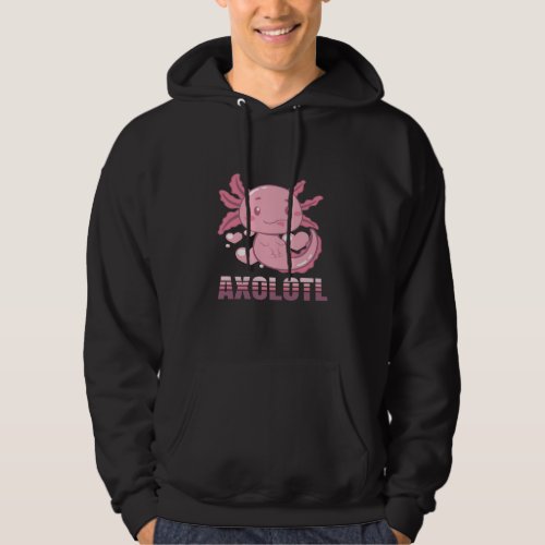 Axolotl Lurch Terrarium  Cute Animal  Pet Lovers Hoodie