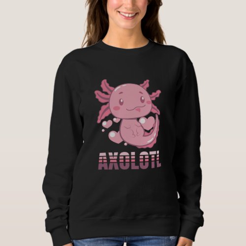 Axolotl Lurch Terrarium Sweatshirt