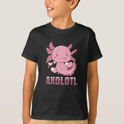 Axolotl Lurch Terrarium T_Shirt