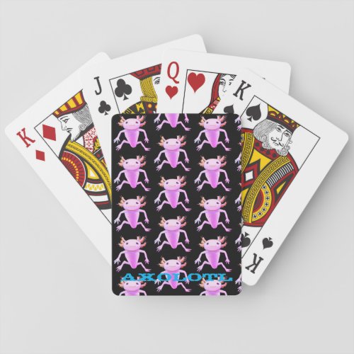 AXOLOTL mascotte Bicycle Playing Cards