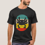 Axolotl Mexican Walking Fish Amphibian Retro Vinta T-Shirt