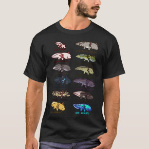 axolotl morphs and colors Classic T-Shirt