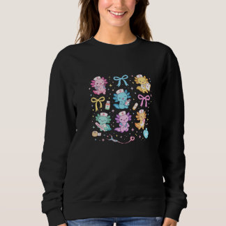 Axolotl Nurse Cute Kawaii Gift for Nurses Sweatshirt