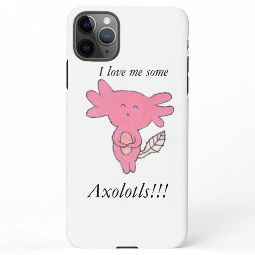 Axolotl phone case
