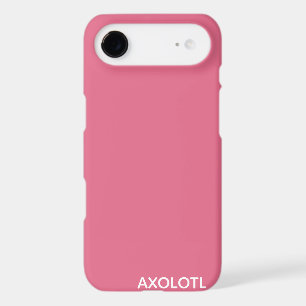 Axolotl pink color name iPhone 17 air case