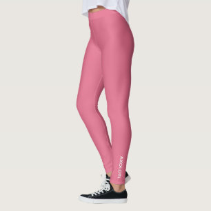 Axolotl pink color name leggings