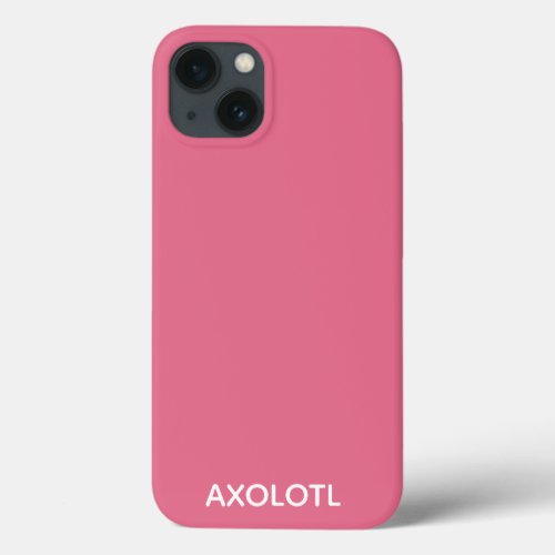 Axolotl pink colour name Case_Mate iPhone case