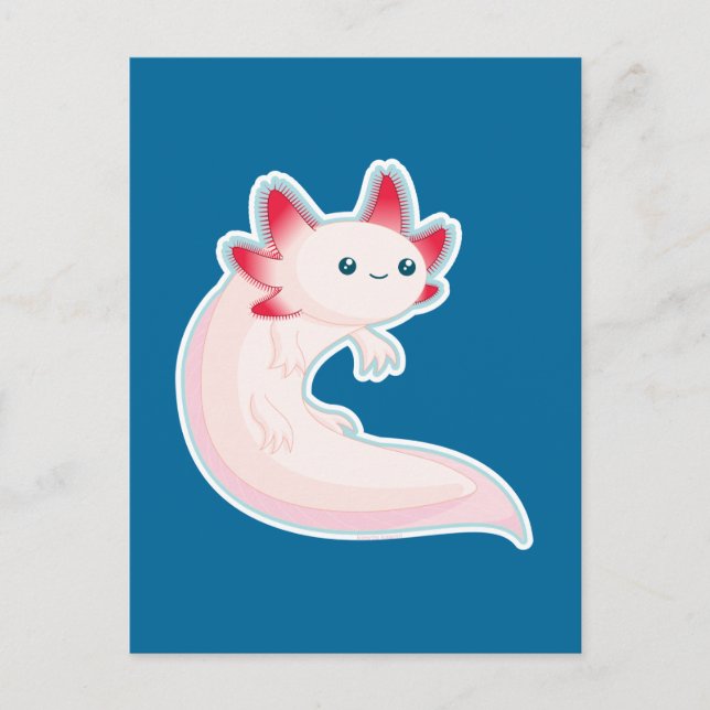 Axolotl Postcard (Front)