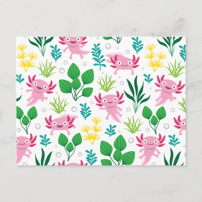 Axolotl Postcard (Front)