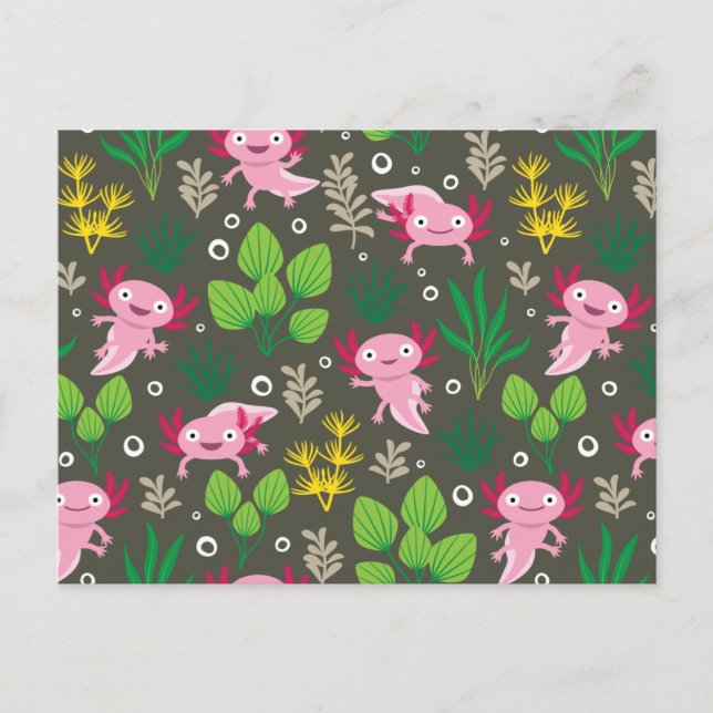 Axolotl Postcard (Front)