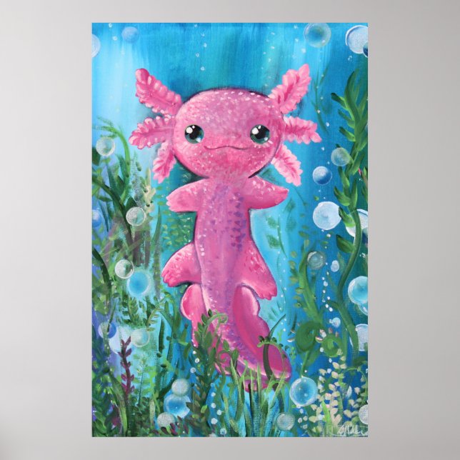 Axolotl Poster (Front)