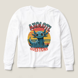 "AXOLOTL QUESTIONS – Retro Graffiti Vibes" Tri-Blend Shirts