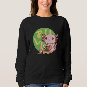 Axolotl Ramen Anime Manga Sweatshirt