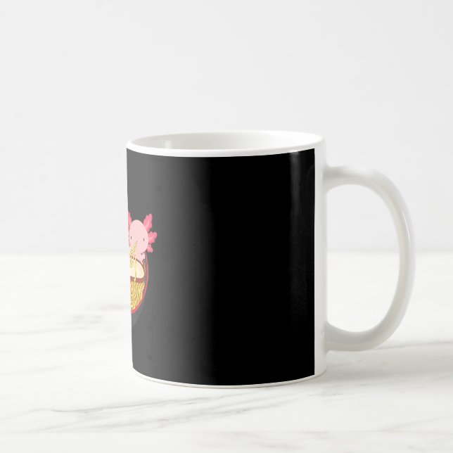 Axolotl Ramen Noodle Kawaii Japanese Anime Gift Te Coffee Mug (Right)