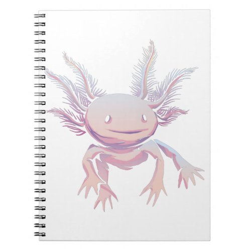 Axolotl Realistic Notebook