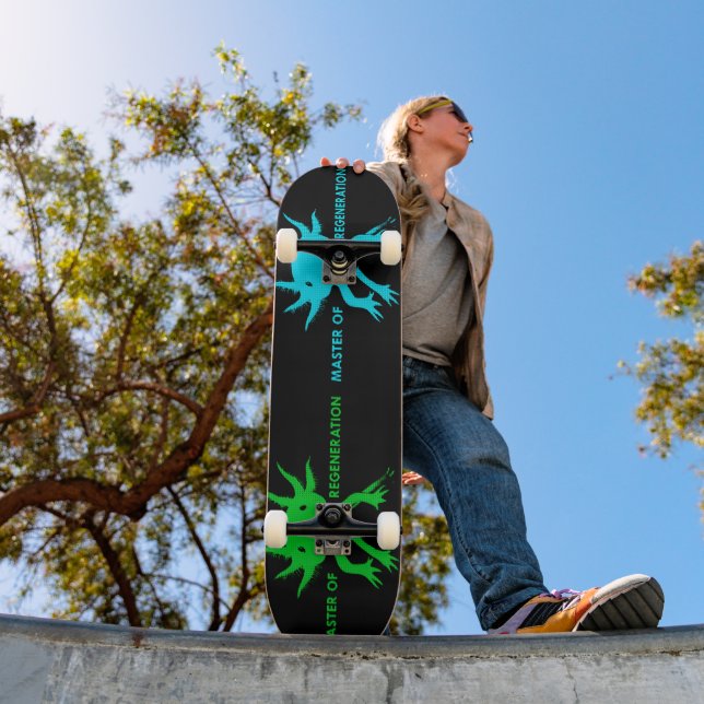 axolotl skateboard | Zazzle