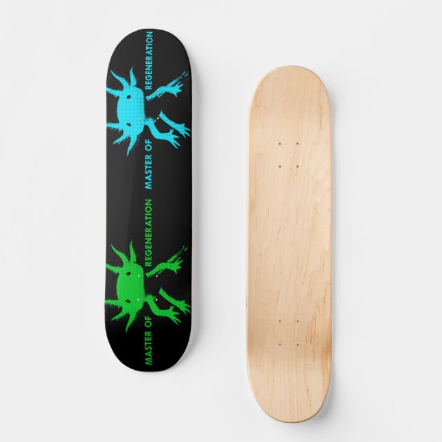 axolotl skateboard | Zazzle