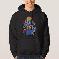 Axolotl Snowboarding Cute Snowboard Axolotl For Ki