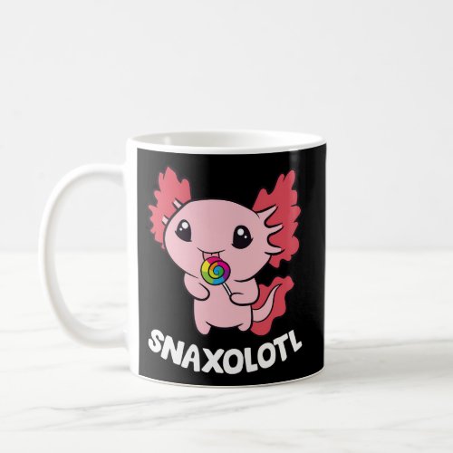 Axolotl Sweets Lollipop Snaxolotl Kawaii Axolotl Coffee Mug