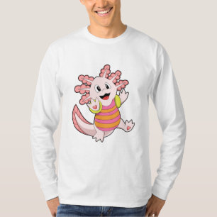 Axolotl Swimming T-Shirt
