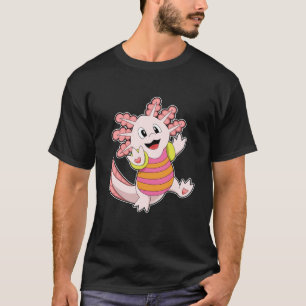 Axolotl Swimming T-Shirt
