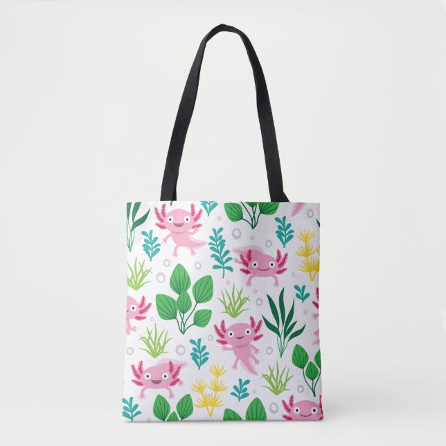 Axolotl Tote Bag (Front)