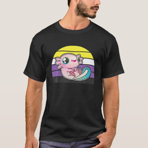 Axolotl Transgender Trans LGBT Pride T_Shirt