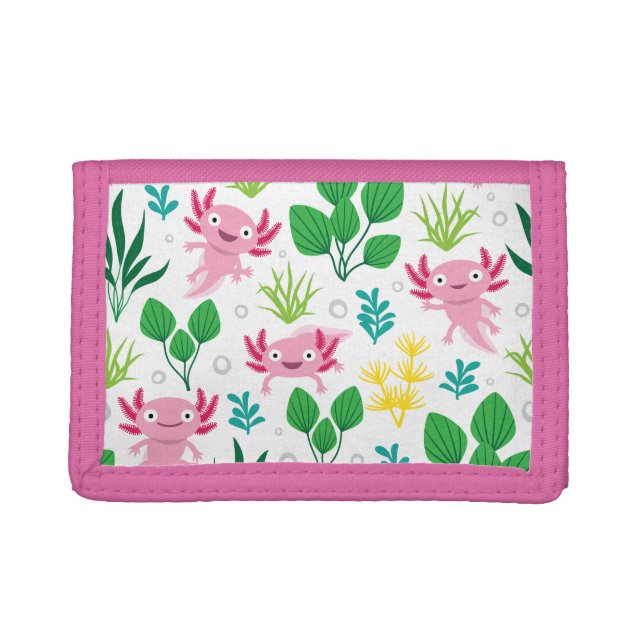 Axolotl Trifold Wallet (Front)