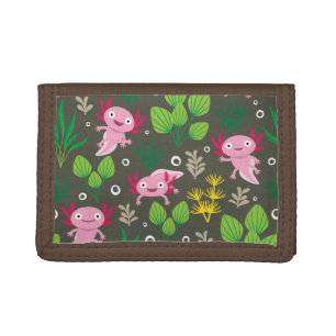 Axolotl Trifold Wallet