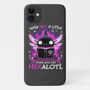Axolotl Witching Hour - Salamandre iPhone 11 Case