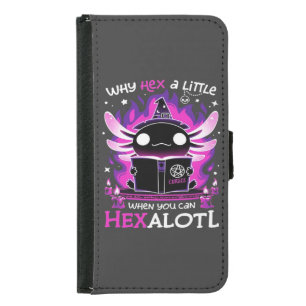 Axolotl Witching Hour - Salamandre Samsung Galaxy S5 Wallet Case
