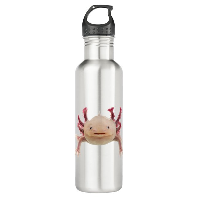 Axolotle Stainless Steel Water Bottle (Front)