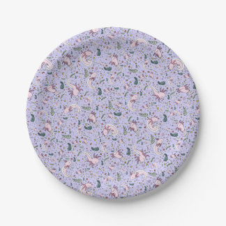 Axolotls in Purple Paper Plates