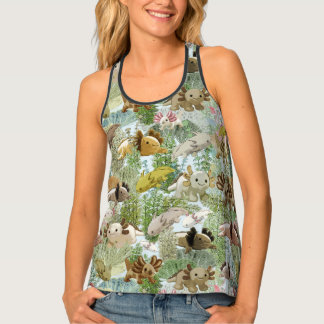 Axolotls in Toyland Women's Tank Top